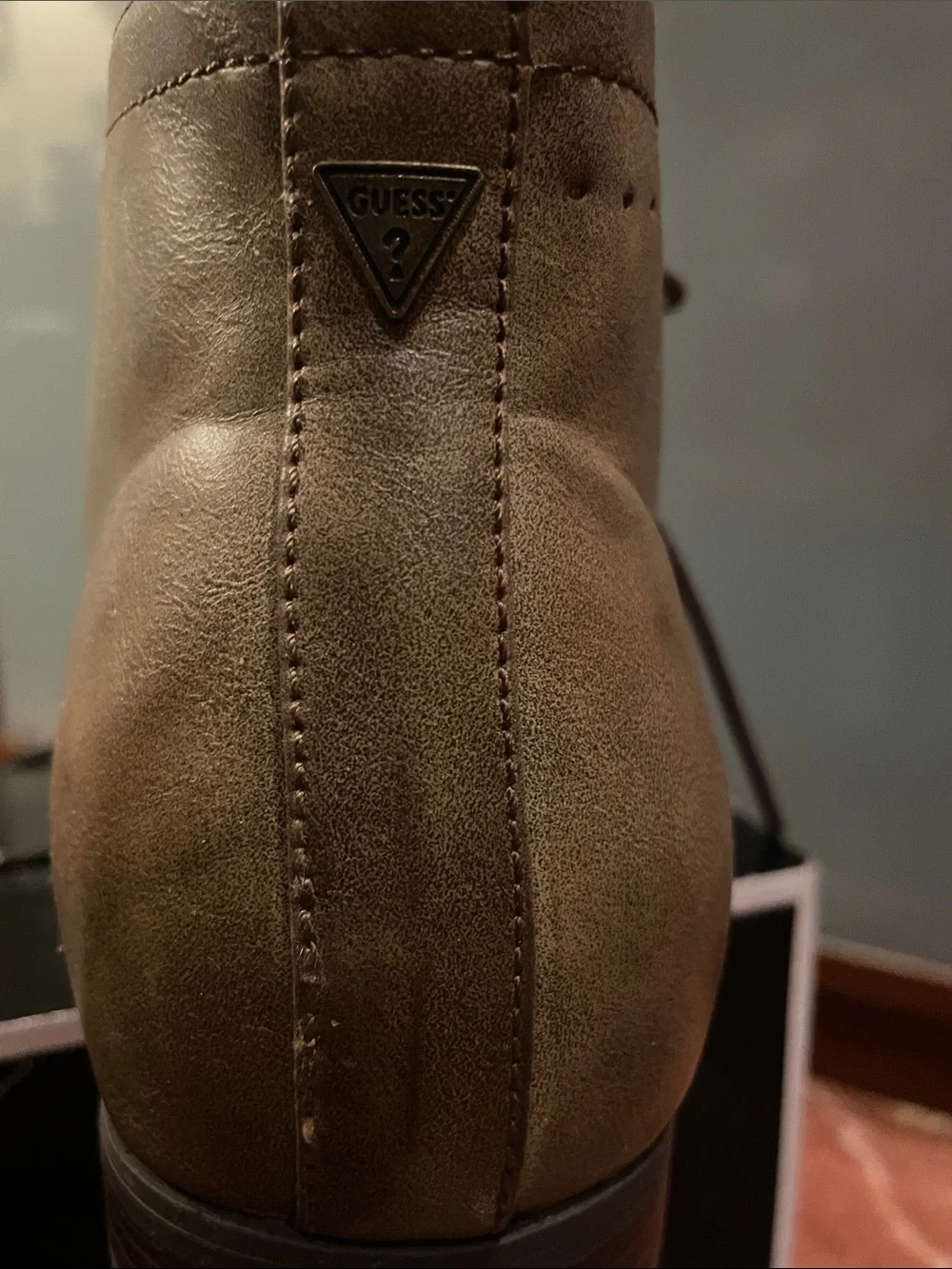GUESS Men's med brown Boots